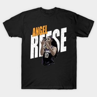 angel reese vintage art T-Shirt